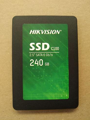 Настольные ПК и комплектующие: Накопитель для ПК, Новый, Hikvision, SSD, 256 ГБ, 2.5", Для ПК — 1
