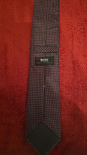 boss: Qalstuk, Hugo Boss, rəng - Boz — 2
