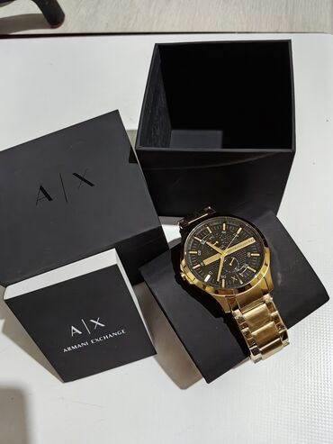 kopča za myki sat: Classic watch, Armani Exchange, Male