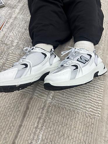 туфли белые: Мужские кроссовки, 40, New Balance, Новый, цвет - Белый, Платная доставка — 2