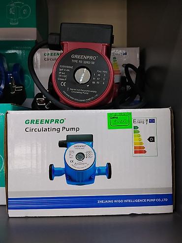 тепловой насос для бассейна: Циркуляционный насос GREENPRO - Тип: GREENPRO RS 32/6G-130 — 1