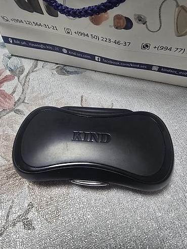 nebulayzer aparati: **KIND eşitmə cihazı (RIC tipli)** KIND markalı, açıq protezləşmə — 5