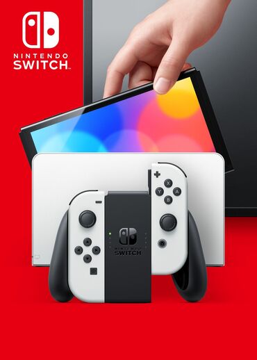 игры switch: Продаю Nintendo switch oled,цена окончательная две игры в подарок