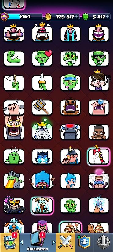 free fire: Clash Royale Hesapı Hərcür Şey var hesapda — 6