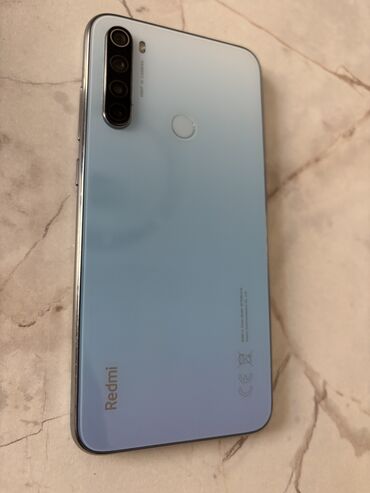 Redmi: Redmi, Redmi Note 8, Б/у, 64 ГБ, цвет - Голубой