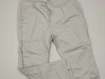 bluzki z łączonych materiałów: Material trousers, M (EU 38), condition - Good
