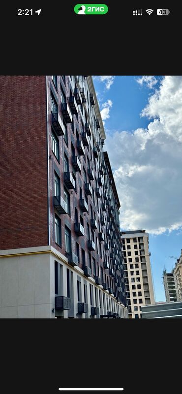 помещение в аренду кара балта: 2 бөлмө, 73 кв. м, Элитка, 18 кабат, ПСО (өзү оңдоп түзөтүп бүтүү үчүн)