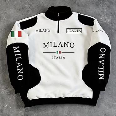 kisi geyim: Svitşot, Milano, rəng - Qara — 5