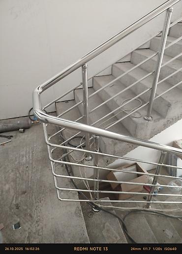 Изготовление перил: Изготовление и монтаж перил и ограждений из нержавеющей стали. - — 6