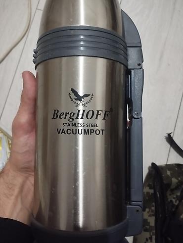 Термосы: Термос BergHOFF Vacuum Pot из нержавеющей стали. - Материал — 1