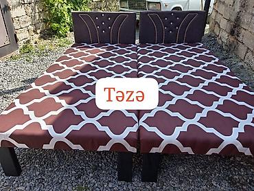 Bağ və bostan üçün digər məhsullar: Təzə çarpayılar. 1 nəfərlik çarpayılar 50manat. 2 nəfərlik taxt — 22