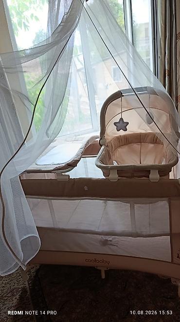 бортики в кроватки с: Манеж-кроватка Coolbaby 3-в-1 - Универсальная детская манеж-кроватка — 1