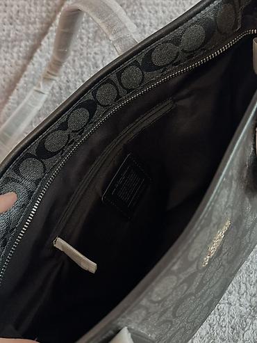 tote bag: Coach New York qolbaqlı tote çanta. A-Klass Premium keyfiyyət.🌟🌟🌟🌟🌟 — 4