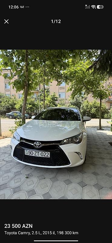 toyota prius kapot: Toyota Camry: 2.5 l | 2015 il Sedan — 1