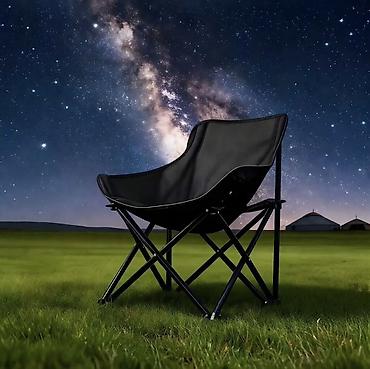 бинокль тенто: Складное туристическое кресло чёрного цвета. Подходит для отдыха на — 5