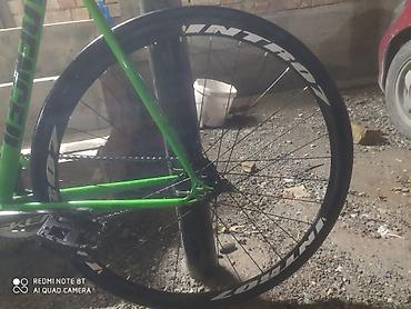 Городские велосипеды: Фикс-байк (фикс/синглспид) зеленого цвета. Характеристики и — 7