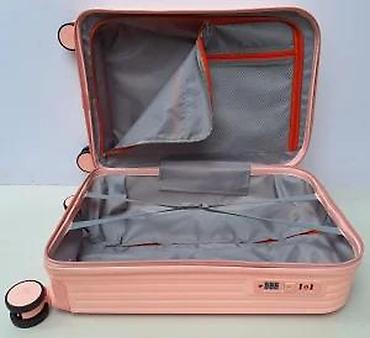 Putni koferi i torbe: Kofer na točkićima – ružičasta/losos nijansa, kabinski format - Tvrda — 11