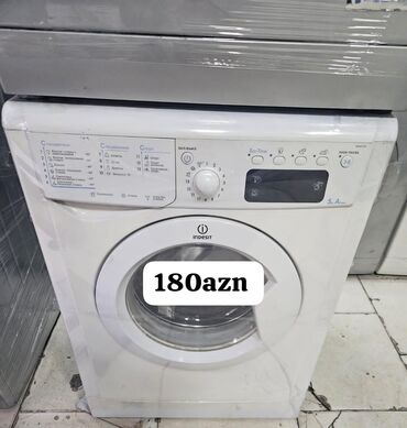 Paltaryuyan maşınlar: Paltaryuyan maşın Indesit, 5 kq, İşlənmiş, Avtomat, Kredit yoxdur, Ünvandan götürmə, Ödənişli çatdırılma