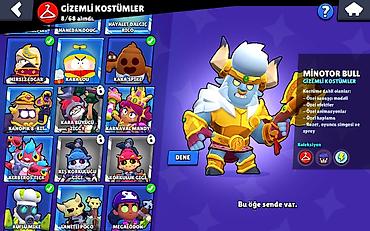 Другое: Brawl Stars hesabı – geniş kosmetik kolleksiya - Emosiyon və — 3