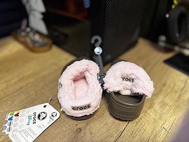 Детская обувь: 🔥 Оригинальные редкие Crocs (лимитированные модели с мехом) 🔥 Новые, с — 7