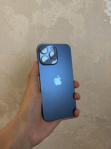 IPhone 15 Pro Max, Б/у, 256 ГБ, Blue Titanium, 86 %