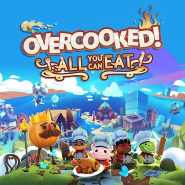 джостик на пс4: Загрузка игры Overcooked! All You Can Eat PS4, PS5