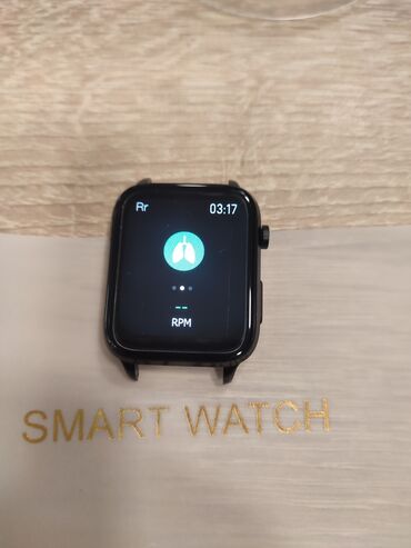 Smart saatlar: İşlənmiş, Smart saat, Sensor ekran, rəng - Qara — 9