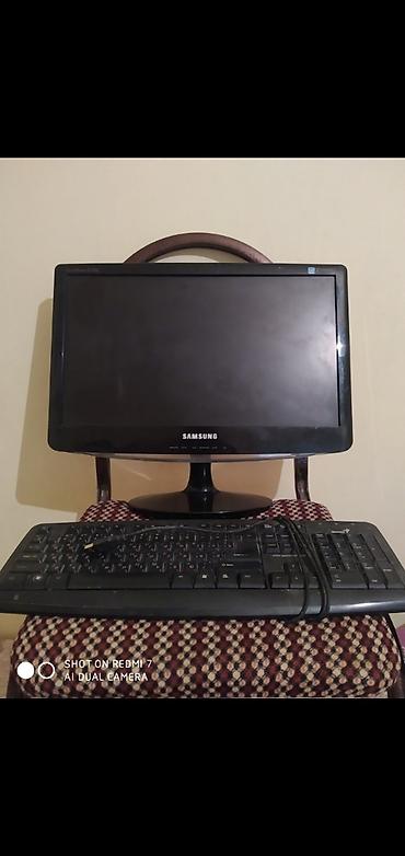 masaüstü kampüter: Samsung SyncMaster monitor + klaviatura dəsti - Monitor: Samsung — 1