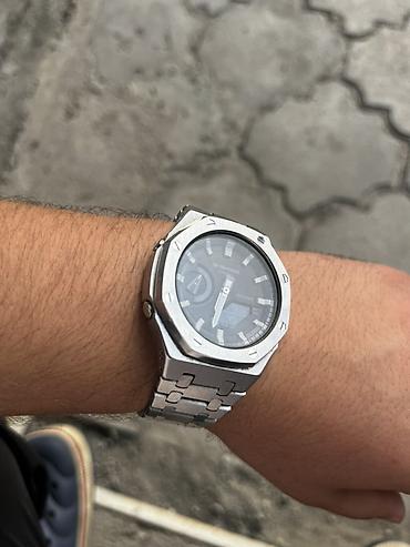 g shock 110: Часы Casio G‑Shock (серия “Casioak”) в стальном исполнении - Корпус — 3