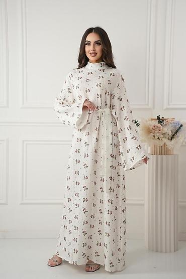 6 xl: Повседневное платье, Made in KG, Лето, Длинная модель, 6XL — 6