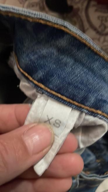dsquared2 patike: Ženske farmerke – tamnoplavi isprani teksas, veličina XS. - Kroj — 3