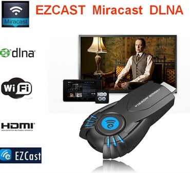 TV və video: Wireless Display Donge full hd 1080p miracast laptop tablet or
