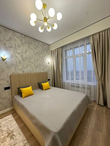 эксперт монтаж бишкек: 2 комнаты, 52 м², Элитка, 10 этаж, Дизайнерский ремонт