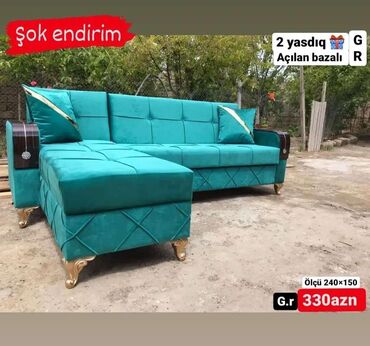 диванлар: Künc divan, Yeni, Açılan, Bazalı, Şəhərdaxili pulsuz çatdırılma