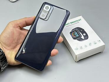 Redmi, Redmi Note 10 Pro, Б/у, 128 ГБ, цвет - Черный, 2 SIM