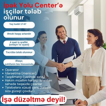 telebeler ucun part time is: Tələbələr üçün vakansiya