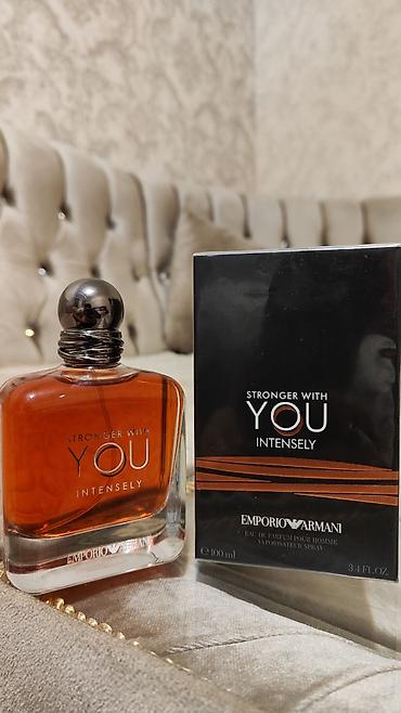 stronger: “Armani Stronger With You Intensely — şirin, ədviyyəli və cazibədar — 1