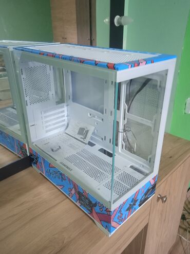 нива жаны: ПК корпусу, Жаңы, Gamemax, Micro-ATX, түсү - Ак