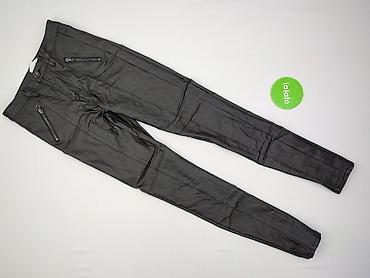 pull on trousers h: Spodnie materiałowe damskie, rozmiar S — 3