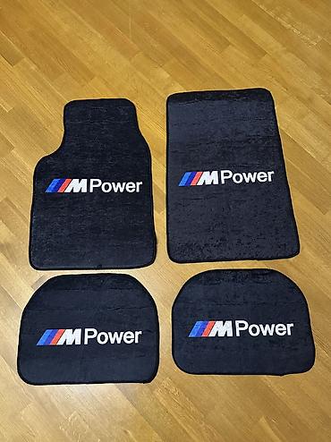 oyuncaq bmw: BMW M Power avtomobil ayaqaltıları – 4 ədəd 🚘 BMW M Power dizaynlı — 1