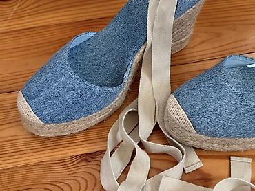 bağlı sandallar: Pull&Bear, Ölçü: 37, rəng - Mavi, Yeni — 6
