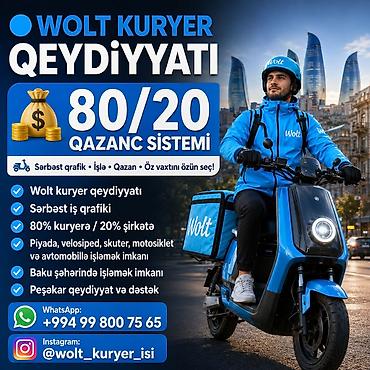 qusar bakı avtobus: Sürücü-kuryer tələb olunur, Şəxsi nəqliyyat vasitəsi ilə, Gündəlik ödəniş, Təcrübəsiz — 1