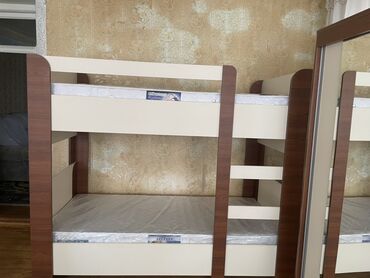 Digər mebel: Oğlan və qız üçün, Çarpayı, Matras ilə, MDF