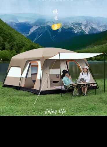 палатки для туризма и отдыха: Палатка сатылат 
узуну 3.10
туурасы 2.10
бою 1.80