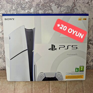 ps 5 pro qiyməti: PS5 slim 1TB ideal qutusunda tam komplekt. 6ay zəmanəti var Türk