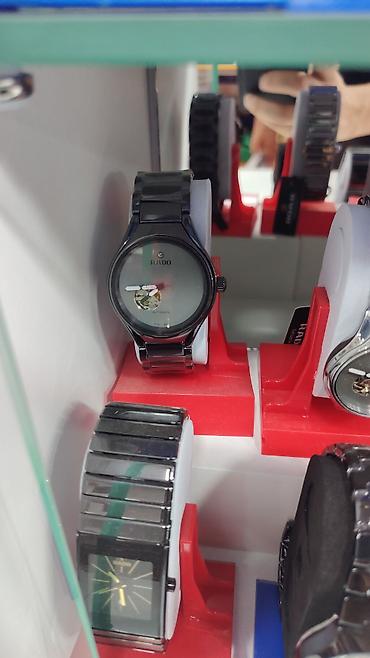 saat kreditle: RADO qol saatları – keramik korpus və bilərzikli, klassik düzbucaqlı — 7