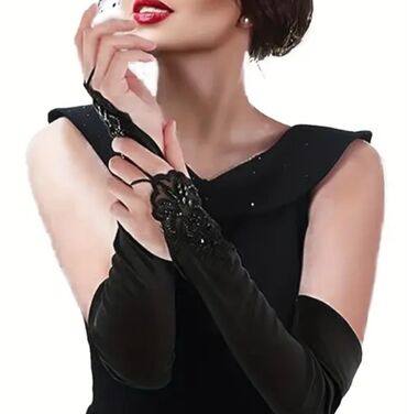 Digər aksesuarlar: Eleqant əlcəklər Ziyafet Toy, Bayram ucun. Teze 5azn — 1