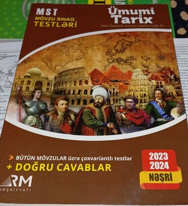 anar isayev tarix kitabi: Ümumi tarix ✅Test MST sınağ ✅yenidi, heçnə yazılmayıb,təzədir,istifadə