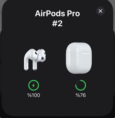 irşad airpods: İşlənmiş Simsiz (Bluetooth) Qulaqcıqlar, Apple, rəng - Ağ