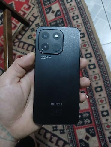 iphone 9: Honor X6b, 256 GB, rəng - Qara, Barmaq izi — 3